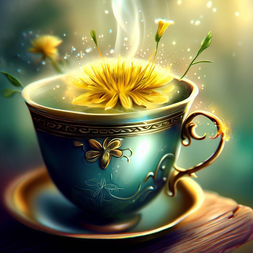dandelion tea