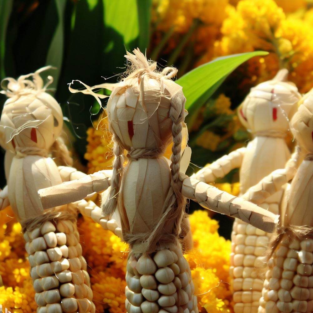 Lughnasadh Corn Dollies