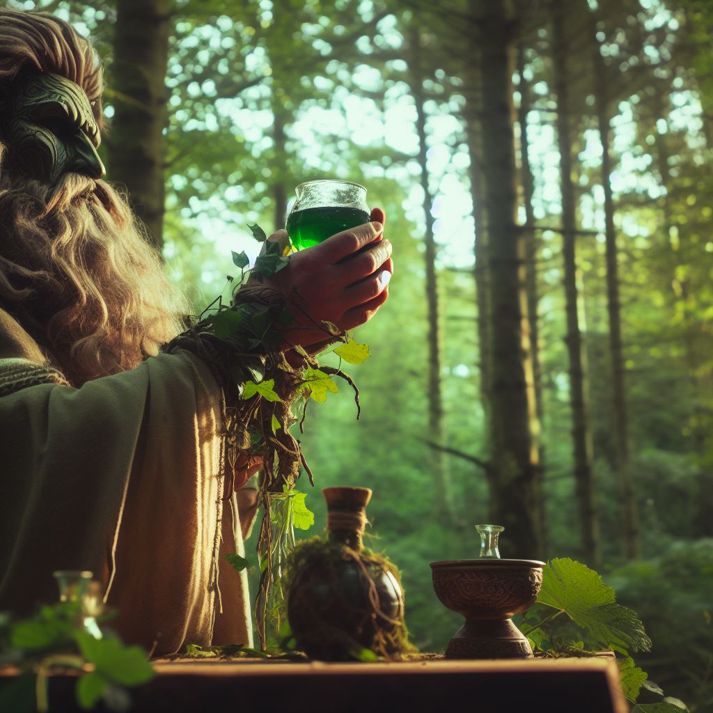 Honoring the Green Man