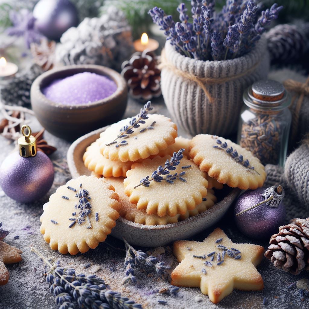 Lavender Shortbread