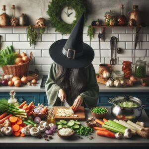 Making Yuletide Lamb Harmony Stew