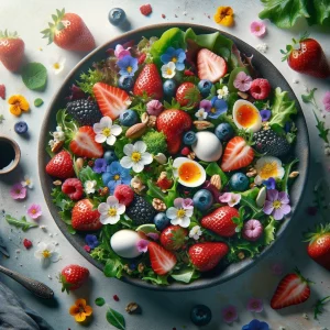 Recipe: Beltane Blossom Salad Beltane Blossom Salad