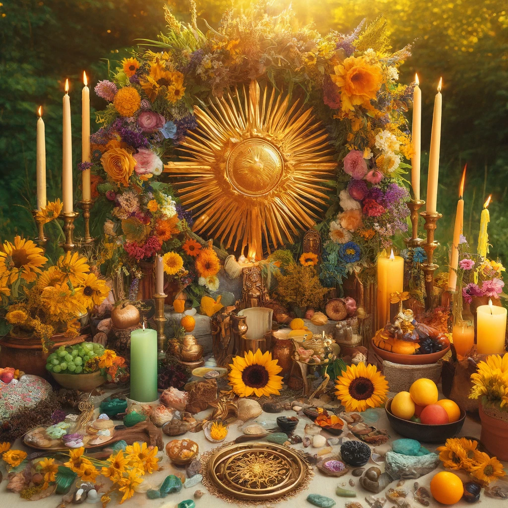 Litha Altar