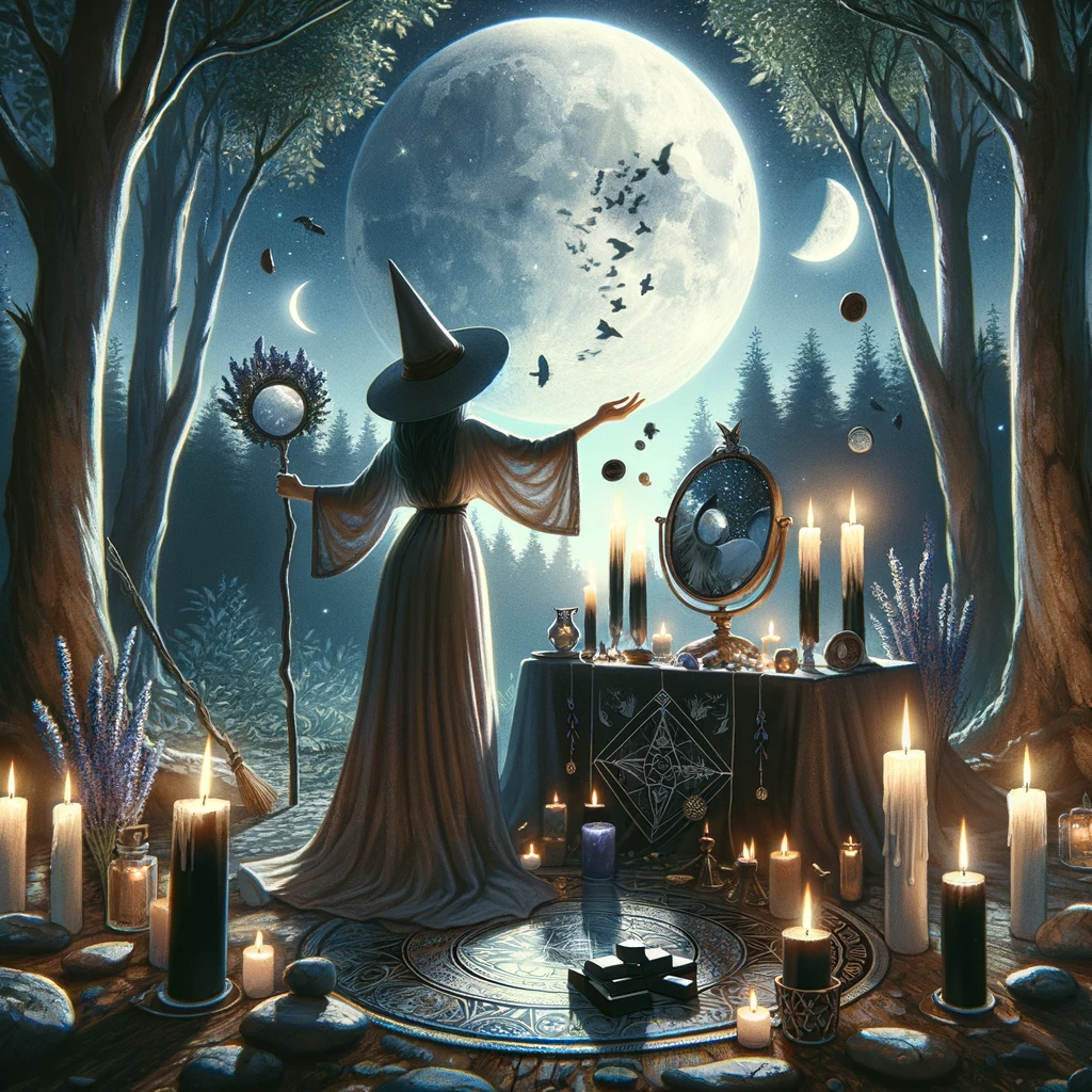 Performing Hecate Lunar Cycle