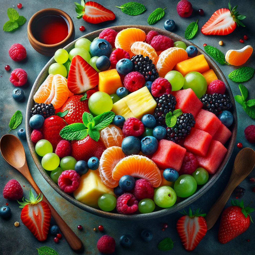 Colorful Fruit Salad