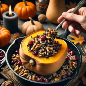 Stuffed Butternut Squash