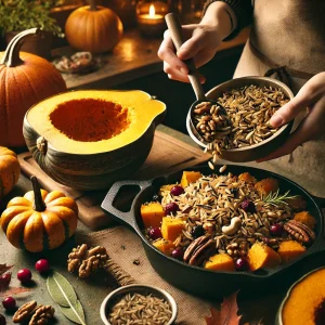 Recipe: Mabon Harvest Stuffed Acorn Squash Making Stuffed Acorn Squash