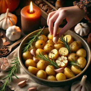 Recipe: Roasted Garlic and Rosemary Potatoes Roasted Garlic and Rosemary Potatoes