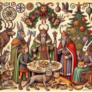 The 4th Day of Yule - Loki, Sigyn, and the Silly Feast 4th day of yule