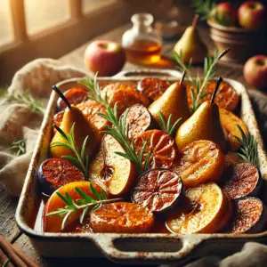 Roasted Winter Fruit Medley