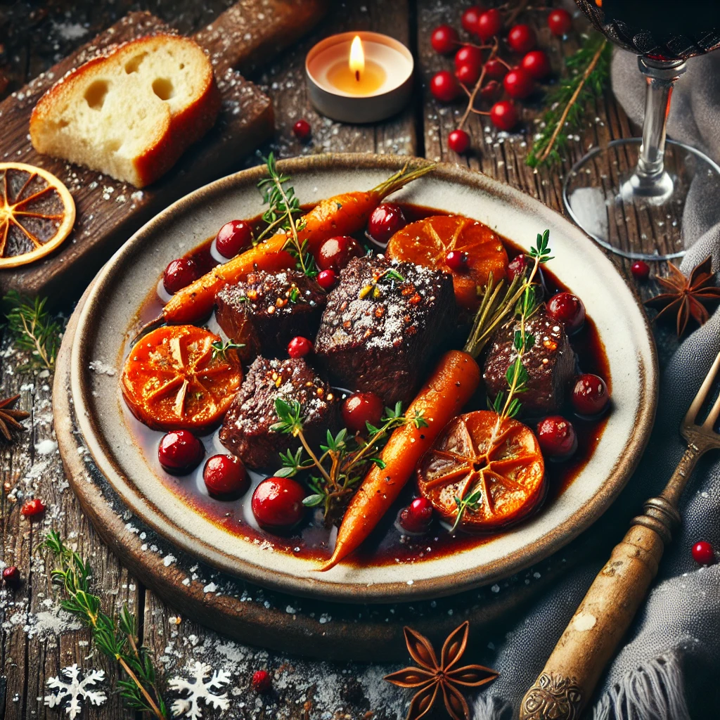 Juniper Berry Braised Beef