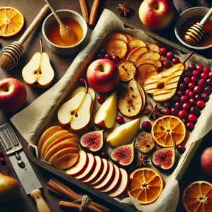 Roasted Fruit Medley with Spiced Glaze