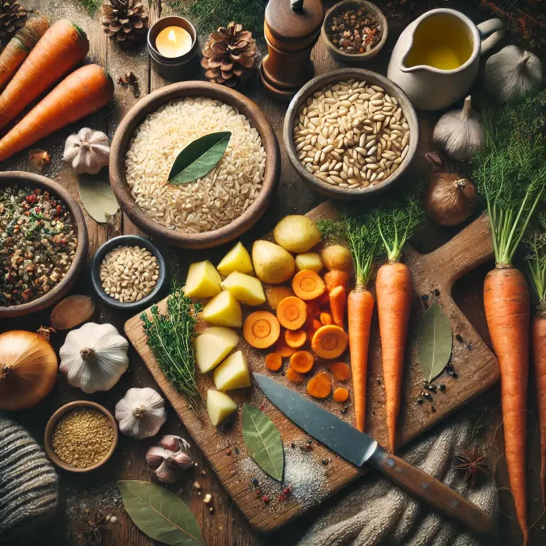 Root Vegetable and Barley Sou