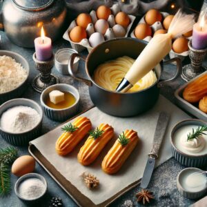 Recipe: Trickster's Petite Éclairs Trickster's Petite Éclairs