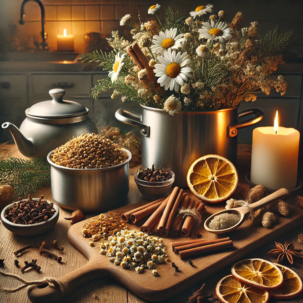 Winter Spiced Herbal Tea