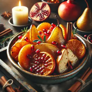 Honey-Glazed Winter Fruit Medley