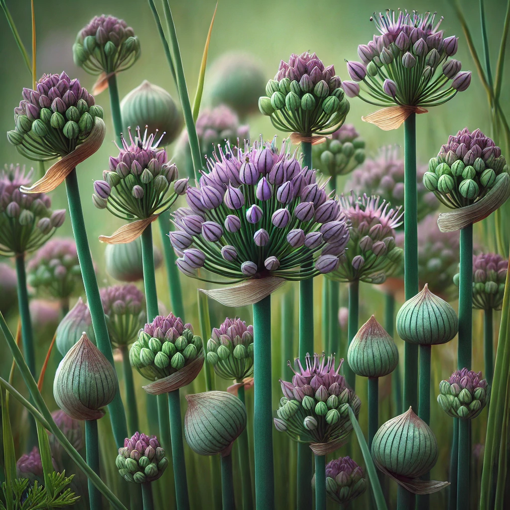 Allium vineale (Crow Garlic)