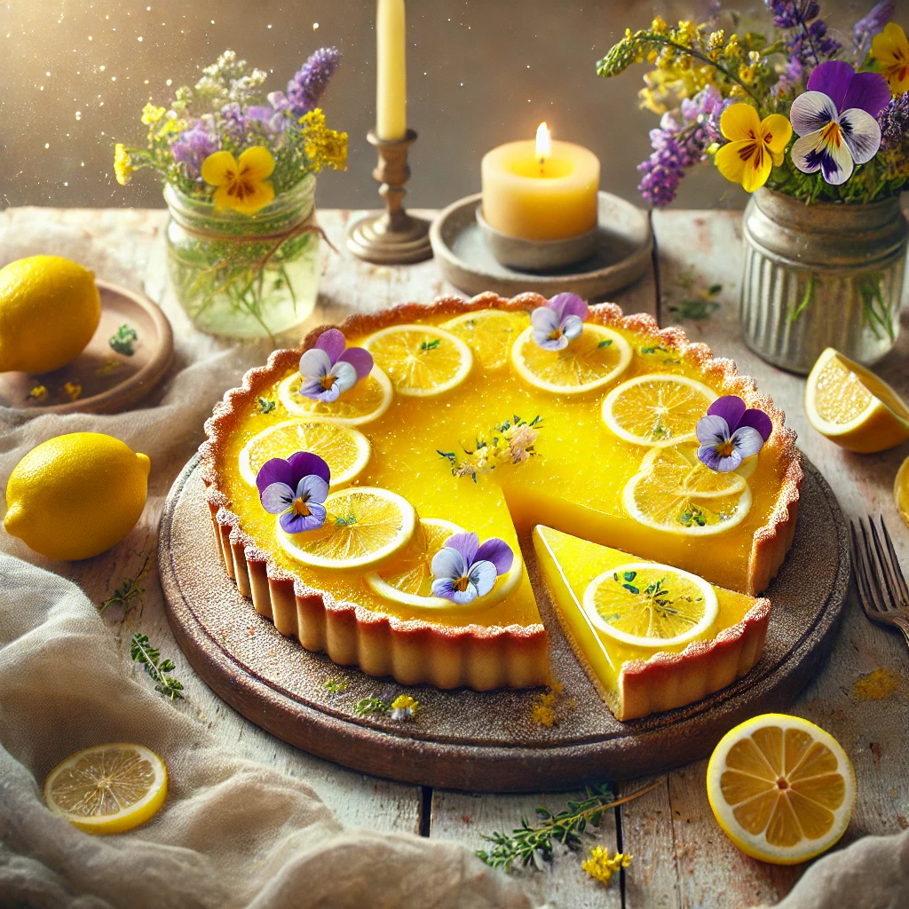 Spring Sunshine Lemon Tart