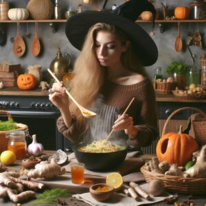 Recipe: Restorative Ginger-and-Turmeric Noodle Soup Restorative Ginger-and-Turmeric Noodle Soup